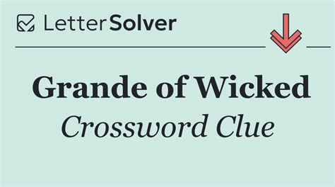 wicked crossword clue|wicked crossword clue 3 letters.